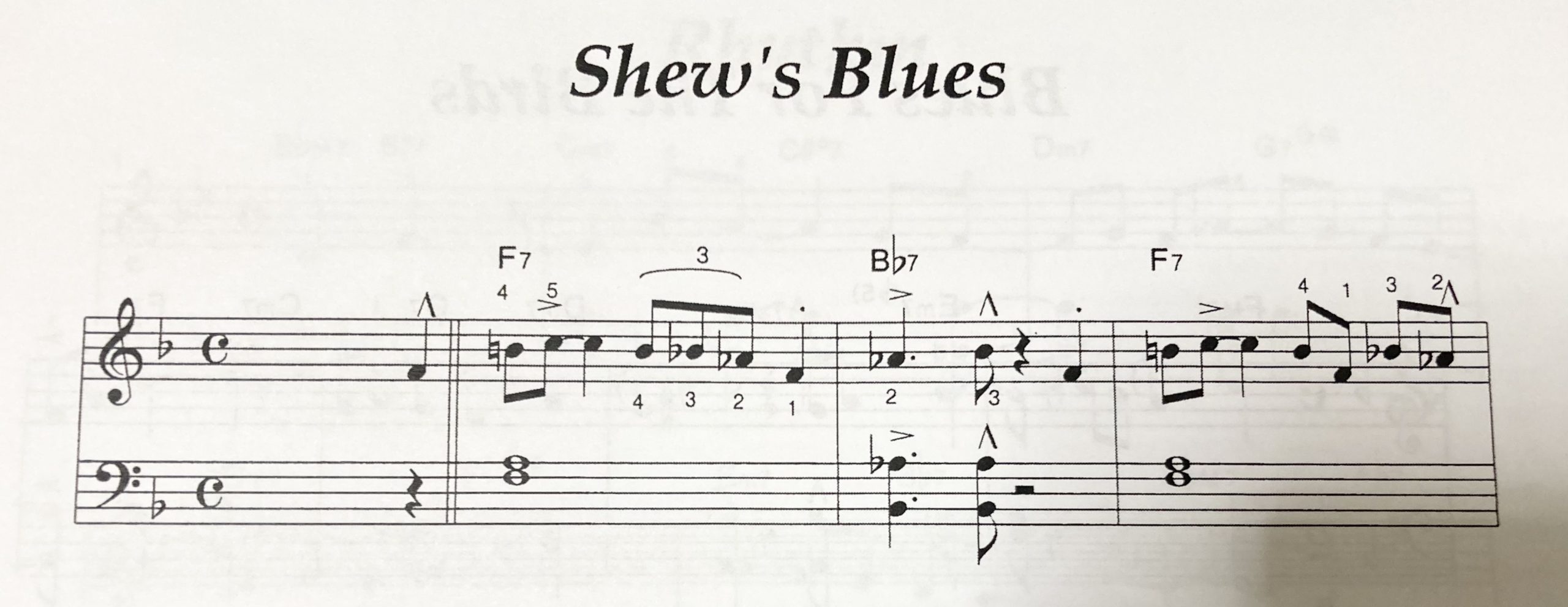 Shew's Blues